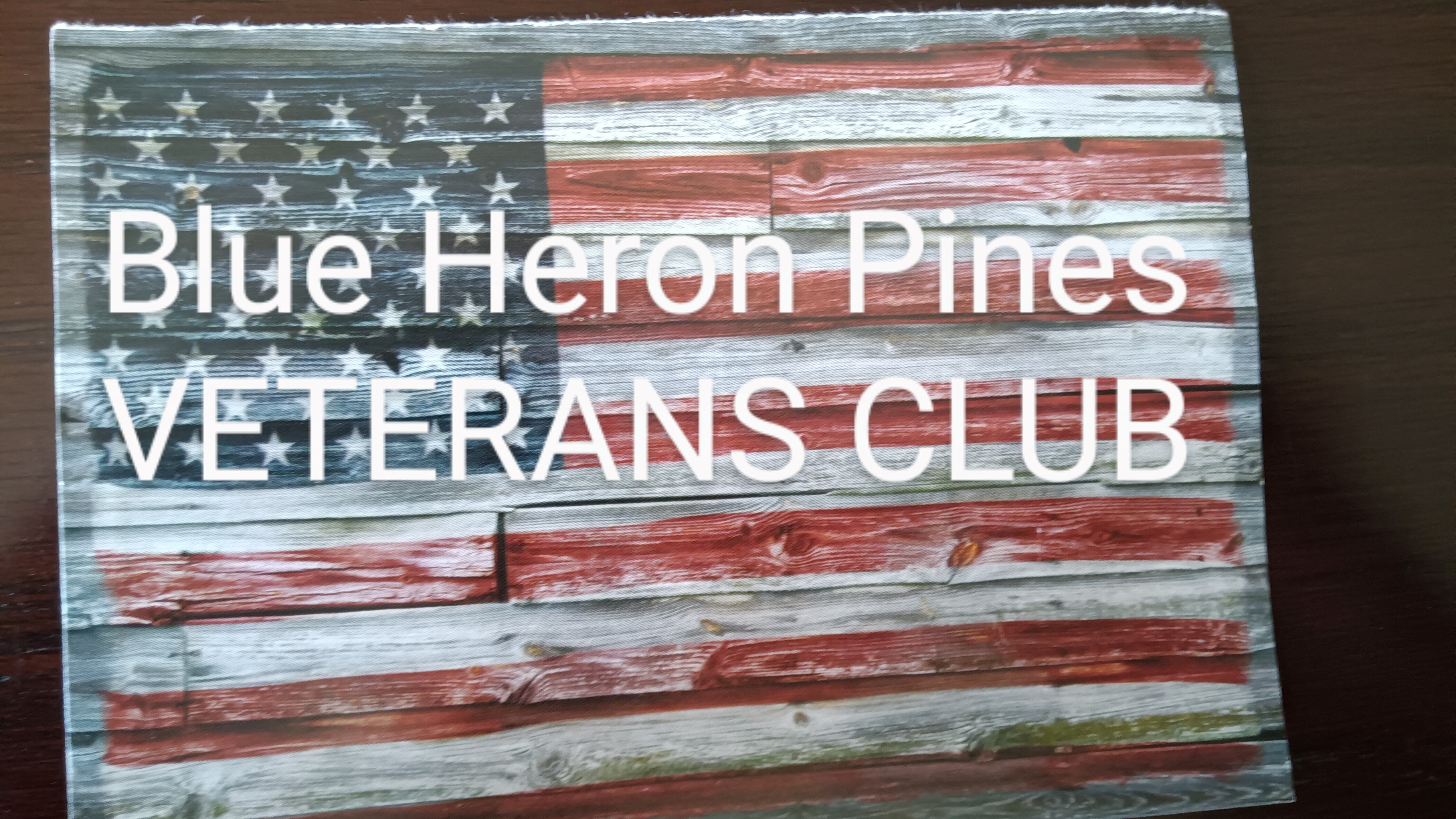 Blue Heron Pines Veterans Club, LLC