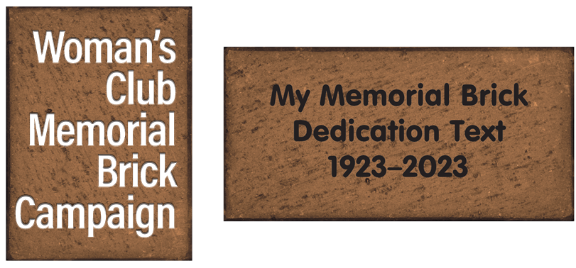 GFWC Coral Gables Woman's Club Memorial Brick Centennial Campaign