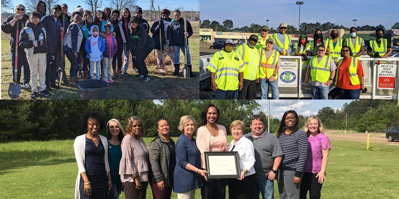 Keep Byram Beautiful Operation Pocket Park