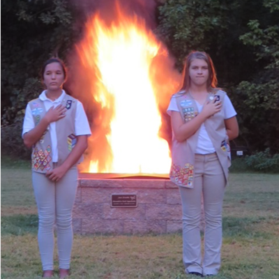 Girl Scouts Troop 4981 Pave the Way to Gold.