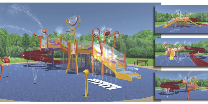 Milestown Community Improvement, Inc. Wibaux Park Splash Pad