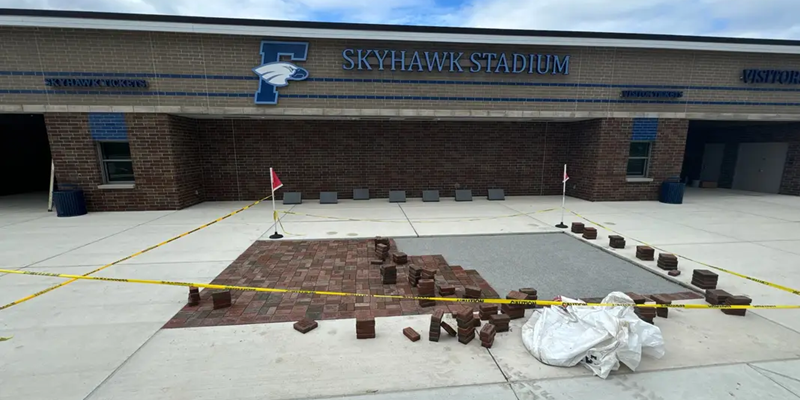 Fairborn Music Club/Skyhawk Athletic Club Pave the Way to the Skyhawk Stadium