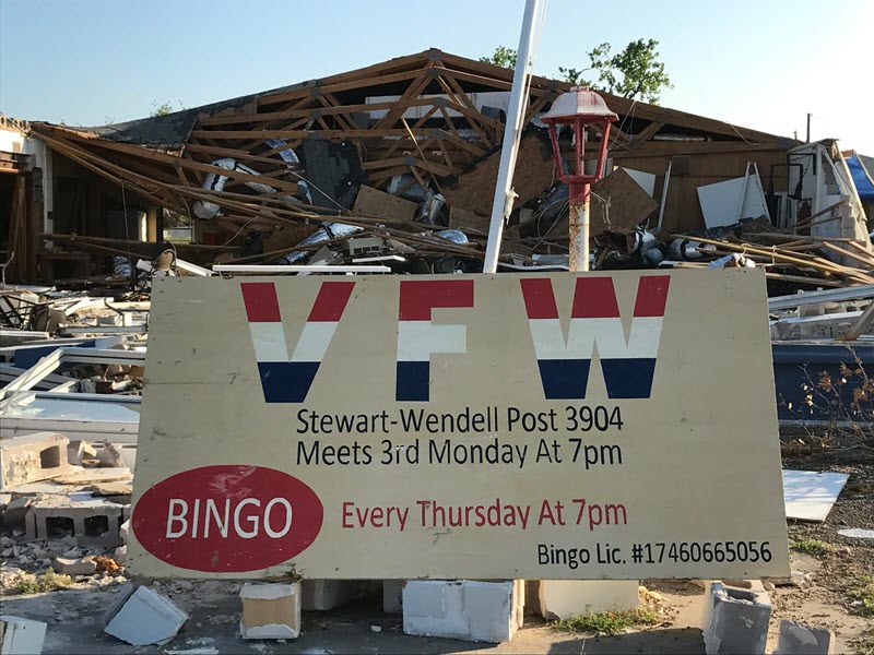 VFW Stewart-Wendell Post 3904 Rebuilding One Brick at A Time