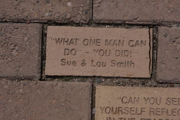 Engraved Bricks